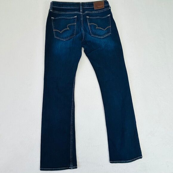 BIG STAR Mid Rise Boot Jeans Size 31 Hazel Regular Indigo Slimming - Picture 12 of 16